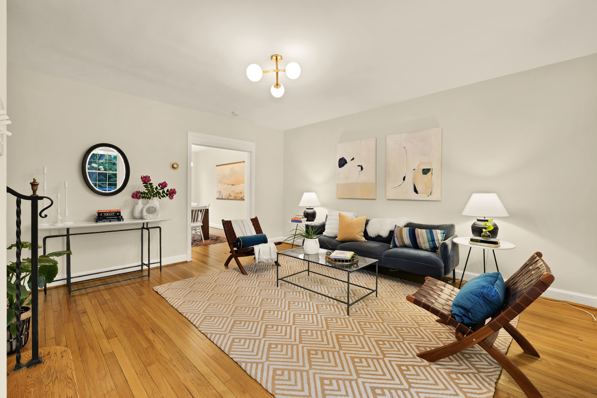 922 Perry Place NE DC  Living Room 1